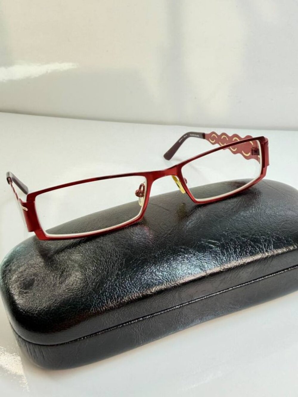 Caravelle by Bulova Sloane Square Eyeglasses – Burgundy